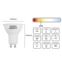 Outlet: LED A5 GU10 8W 3000K