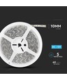 5m 7W/m RGB stænktæt LED strip - 12V DC, IP65, 60 LED pr. meter