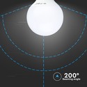 V-Tac 10W LED globepære - Ø9,5 cm, E27