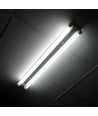 150cm T8 LED grundarmatur - Til 2x 150cm LED rør, IP20 indendørs
