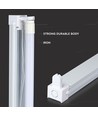 150cm T8 LED grundarmatur - Til 1x 150cm LED rør, IP20 indendørs