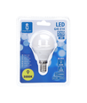 Outlet: LED A5 G45 - Stor spredning, E14, 6W, 3000K