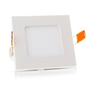 Outlet: V-Tac 12W LED indbygningspanel - Hul: 15,5 x 15,5 cm, Mål: 17 x 17 cm, 230V