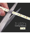 5m 20W/m LED strip RA95 - 12V DC, IP20, Høj lumens, 120 LED pr. meter