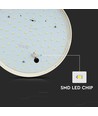 15W LED loftslampe - IP44, Ø20cm, Rund