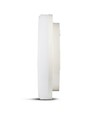 15W LED loftslampe - IP44, Ø20cm, Rund