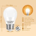 Outlet: LED A5 G45 - Stor Spredning - E27 7W - 3000K