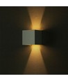 5W LED væglampe - IP65 udendørs, hvid, firkantet, justerbar spredning, inkl. lyskilde