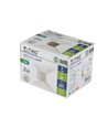 5W LED væglampe - IP65 udendørs, Rund, Hvid, Justerbar spredning, Inkl. lyskilde