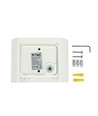 5W LED væglampe - IP65 udendørs, Rund, Hvid, Justerbar spredning, Inkl. lyskilde