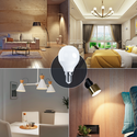 Outlet: Aigostar LED lampe A5 G45 6W, E14 fatning - 4000K, 500lm, erstatter 42W, sæt med 5 stykker