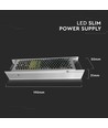 120W / 12V DC strømforsyning - 10A, IP20 indendørs