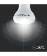 E27 8W LED spotpære - R63, Samsung LED chip