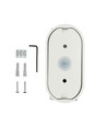 6W LED hvid væglampe - IP65 udendørs, Oval, roterbar 350 grader, inkl. lyskilde