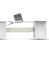 V-Tac 20W komplet LED armatur - Samsung LED chip, 60 cm, 230V