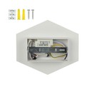 Restsalg: V-Tac 3W LED væglampe - Hvid, IP20 indendørs, 230V, inkl. lyskilde