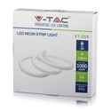 V-Tac 10 meter rulle 10x10 Neon Flex LED - 13W pr. meter, IP65, 24V