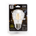 Outlet: LED-Filament pære A60 E27 6W - 2700K - Klar