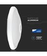 12W LED sensorlampe - IP20 indendørs, Samsung LED chip, PIR sensor, inkl. lyskilde