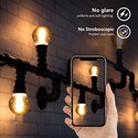 Outlet: LED Filament pære G45 E27 6W - 2200K Amber