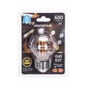 Outlet: LED Filament pære G45 E27 6W - 2200K Amber