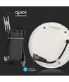 LED indbygningspanel, 24W - Samsung LED chip, Hul: Ø28 cm, Mål: Ø30 cm