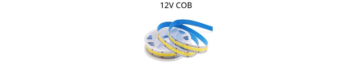 Enkeltfarvet LED strip 12V COB 