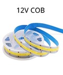 Enkeltfarvet LED strip 12V COB 