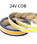 Enkeltfarvet LED strip 24V COB