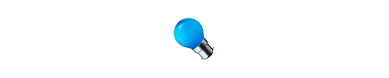 Farvede LED pærer