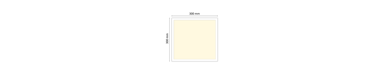 LED paneler 30x30 cm