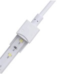 Enkeltfarvet vandtæt LED strip tilbehør 12V/24V