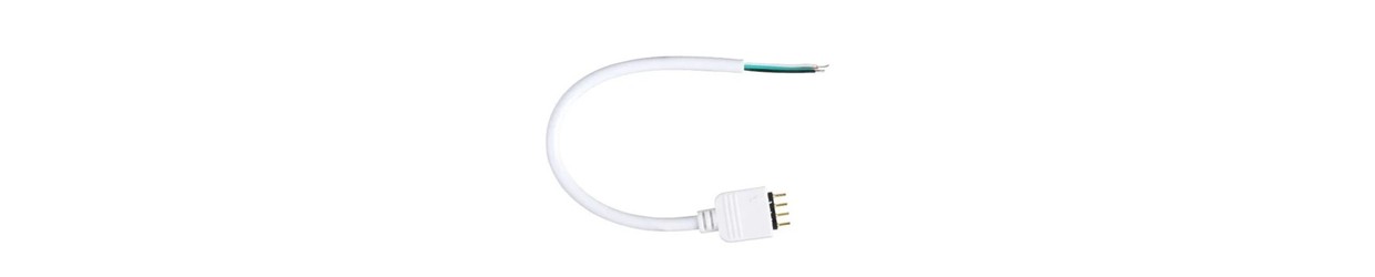 RGB COB LED strips tilbehør 24V