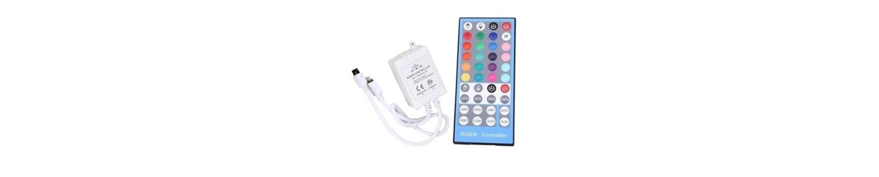 RGB+W LED strips tilbehør