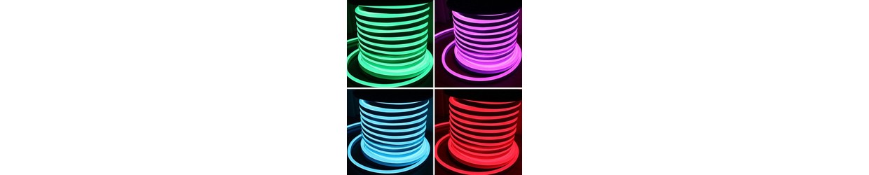 RGB Neon Flex LED strips 230V