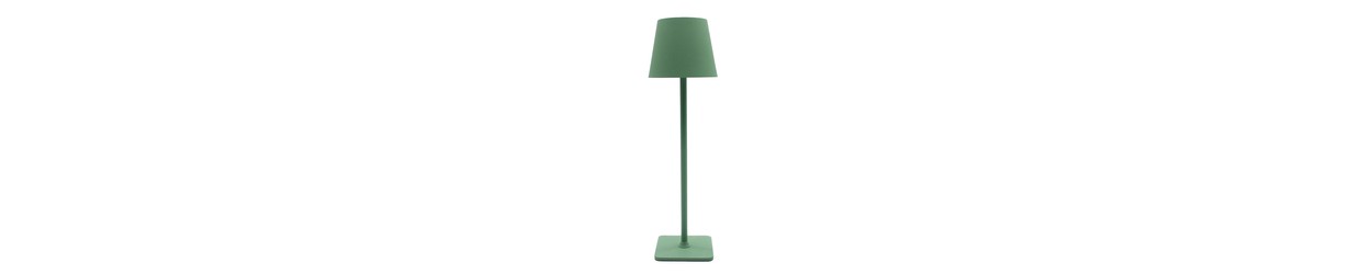 Genopladelige bordlamper
