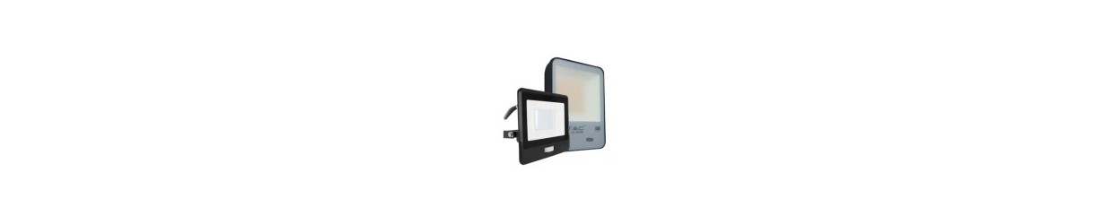 Projektører med sensor