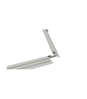 Installation af indbygningsramme til 60x60 LED panel specielt designet til Troldtekt lofter.