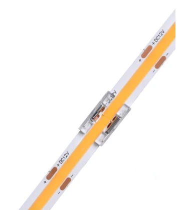 Lavprofil samler til COB LED strip der muliggør nem samling uden lodning.