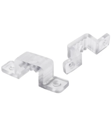 Monteringsklips til fastgørelse af smalle LED strips og 230V COB strips.
